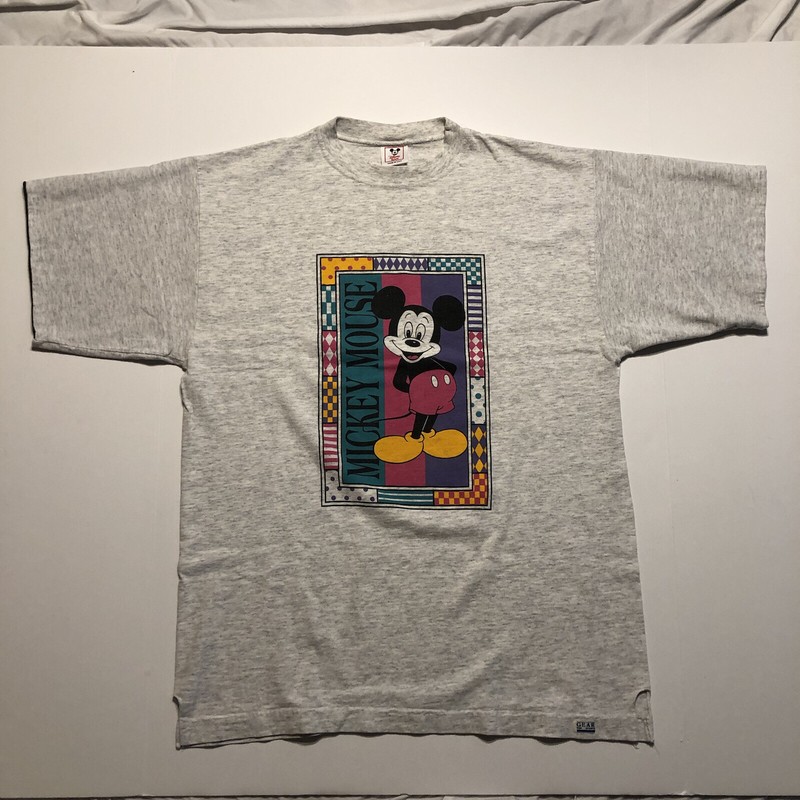 Vintage 90s Mickey Mouse Disney Classic Gear For Sports Size L Shirt