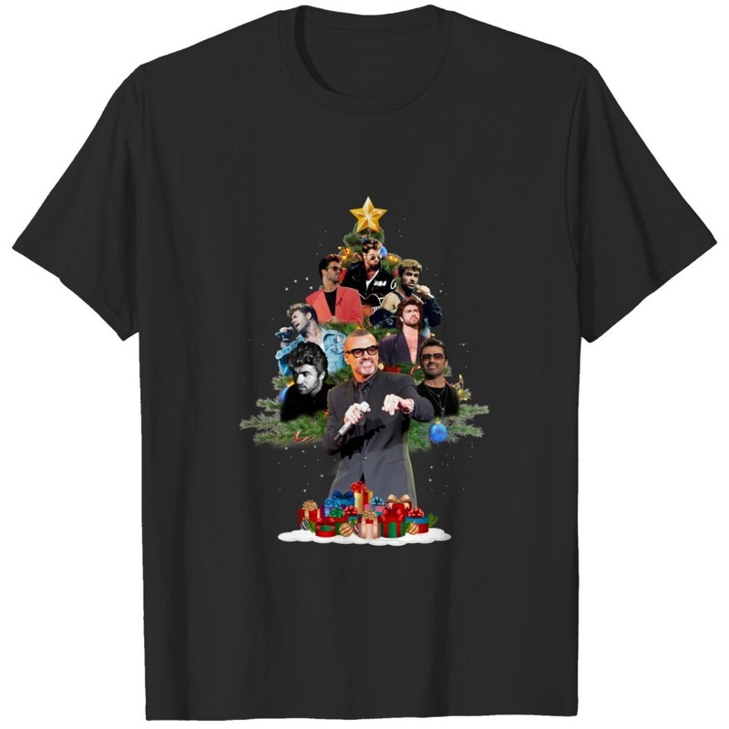 George Michael Christmas Tree Shirt George Michael S-4Xl All size NG2735