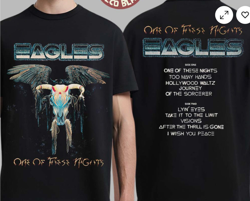 Eagles One Of These Nights Deluxe Edition Merch Album Cover Withtshirt