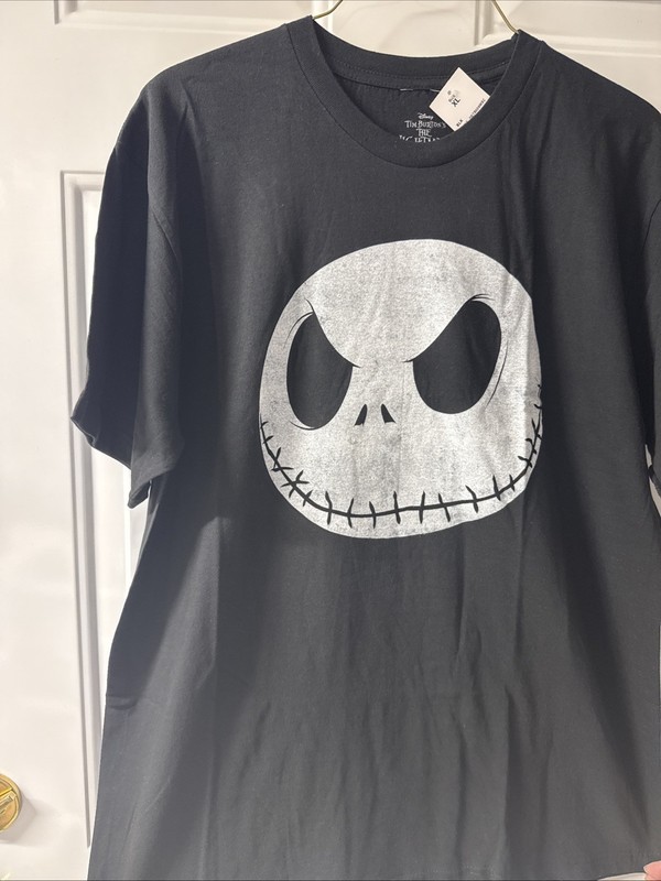 Disney Nightmare Before Christmas Jack Skellington Men’s T-Shirt Size XL NWT