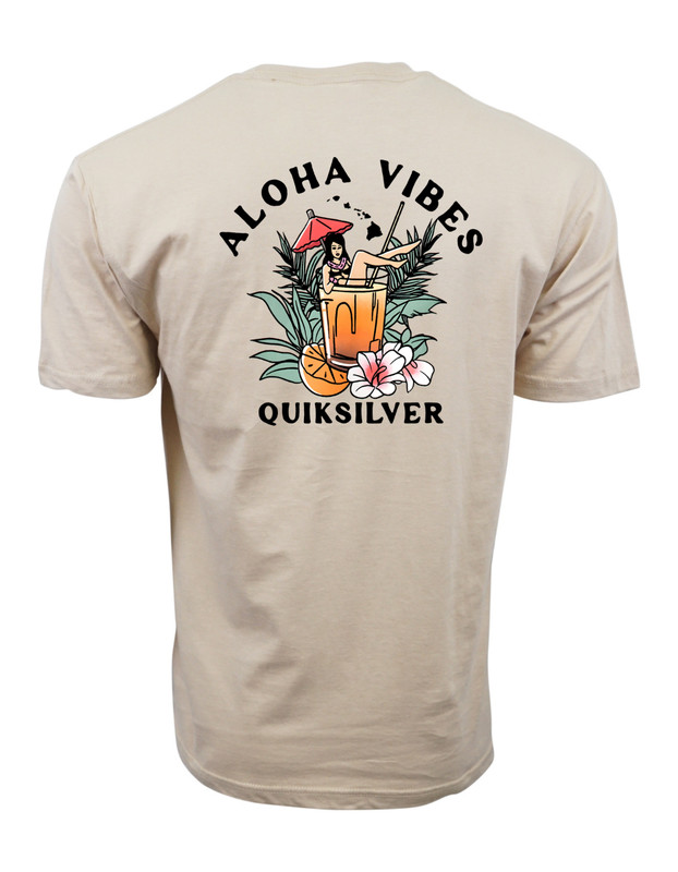 Quiksilver Aloha Vibes Graphic T shirt