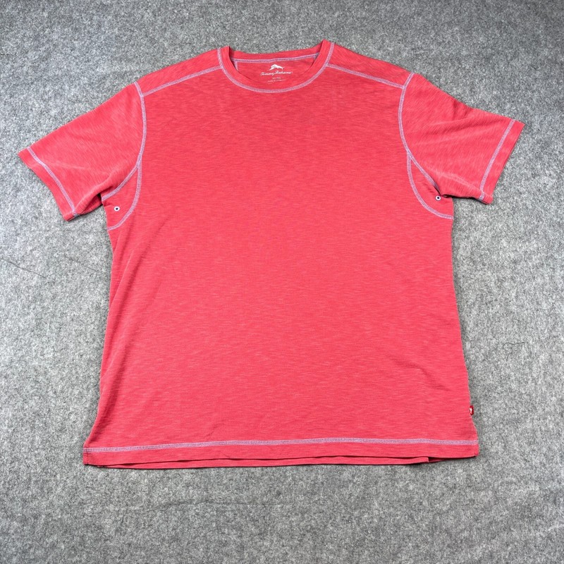 Tommy Bahama Paradise Around Tee T Shirt Mens XL Short Sleeve Red