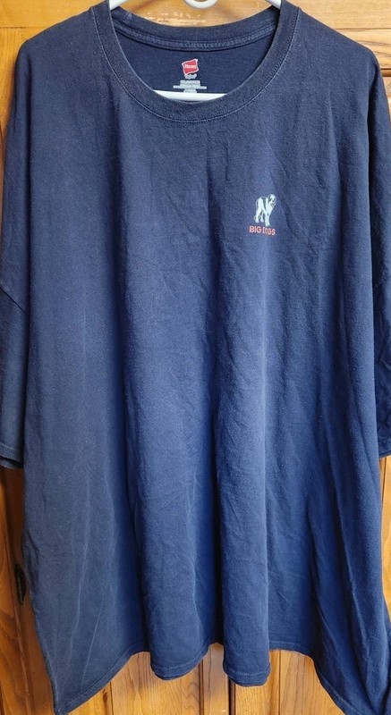 BIG DOGS T Shirt Men's 6XL Double Sided Vintage Hanes Give a Big Dog A Steak... gallery
