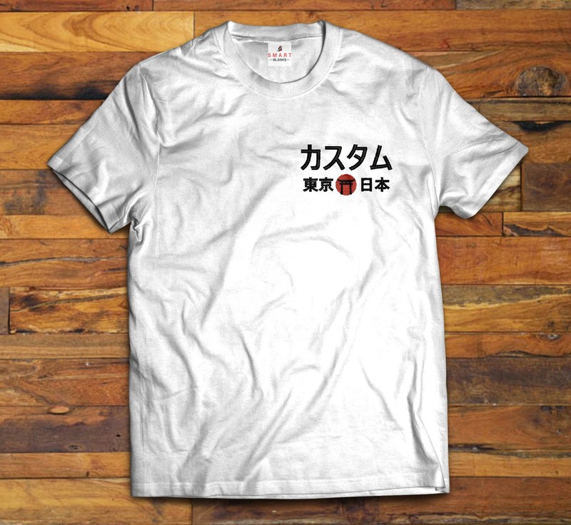 JAPANESE Embroidred Custom - Tokyo - Japan Gift - Kanji - T-Shirt - Embroidery gallery