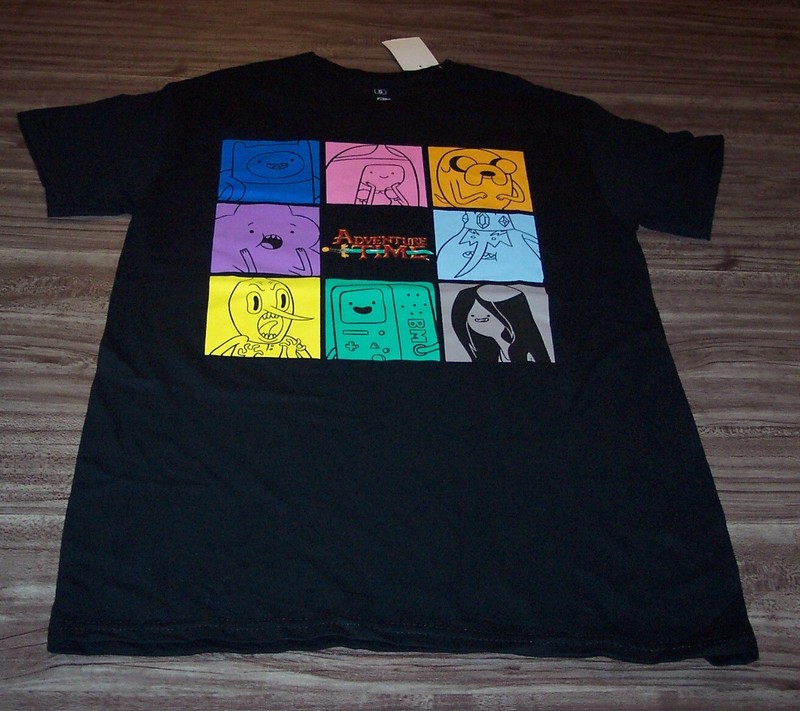 ADVENTURE TIME Cartoon Network T-shirt MENS SMALL NEW w/ TAG gallery