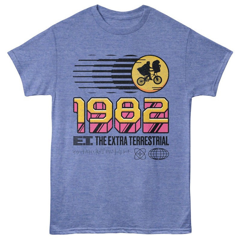 E.T. The Extra-Terrestrial Movie 1982 Bold Men's T Shirt gallery