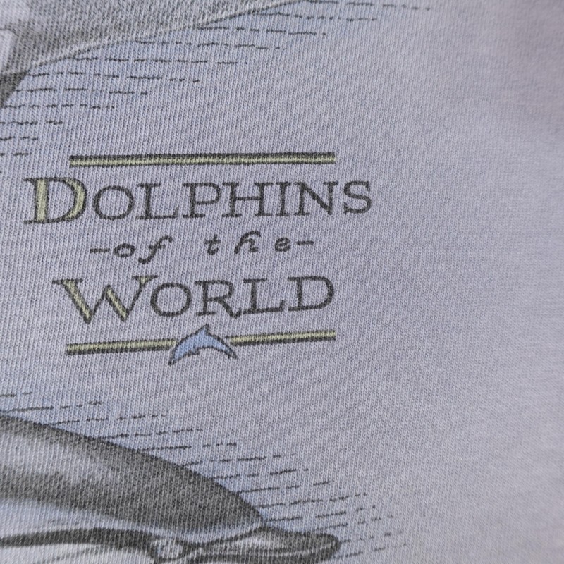 Vintage Dolphins of the World Shirt Mens 3XL Single Stitch King Size USA 90s gallery
