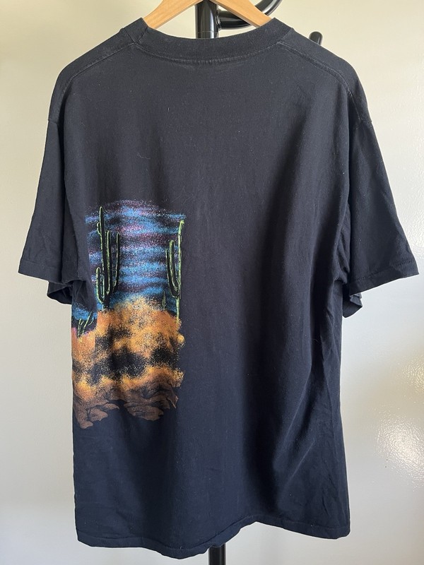 Vintage Hazelwood T Shirt XL Black Hills, SD Horse Cowboy Western gallery