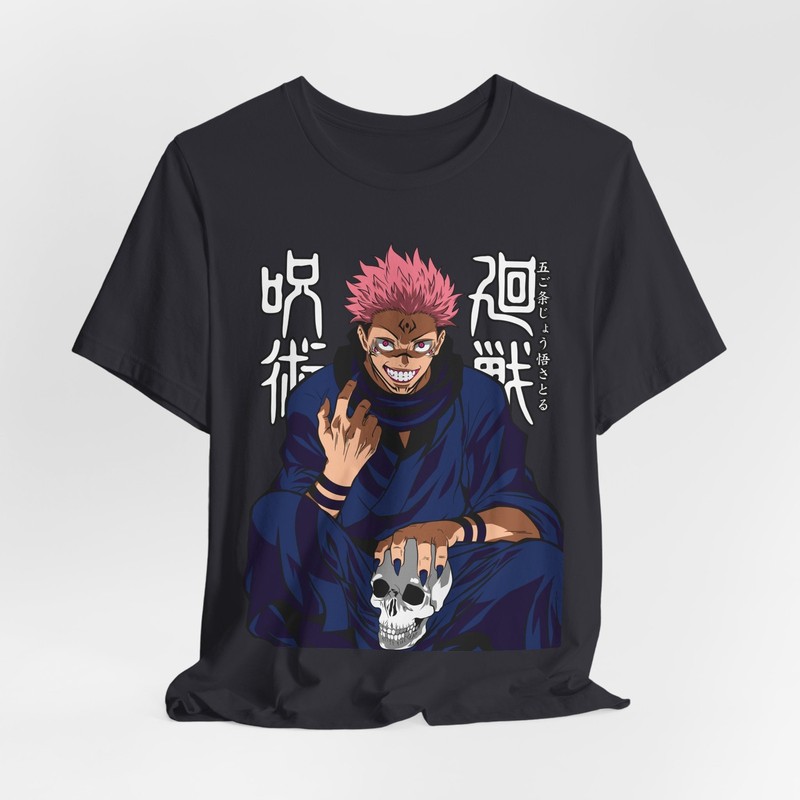 Jujutsu Kaisen Anime Tee, Unisex Graphic T-Shirt for Otaku, Japanese Manga