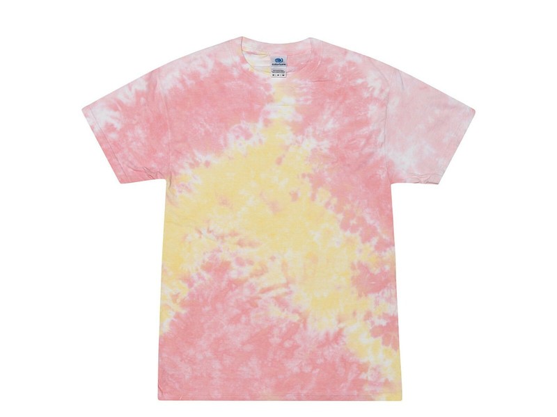 Vibrant Multicolor Tie Dye T-Shirts Adult & Kids 100% Cotton Colortone gallery