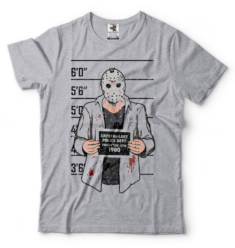 Friday 13th T-shirt Jason Popular Culture Shirt Counselor Camping T-shirt