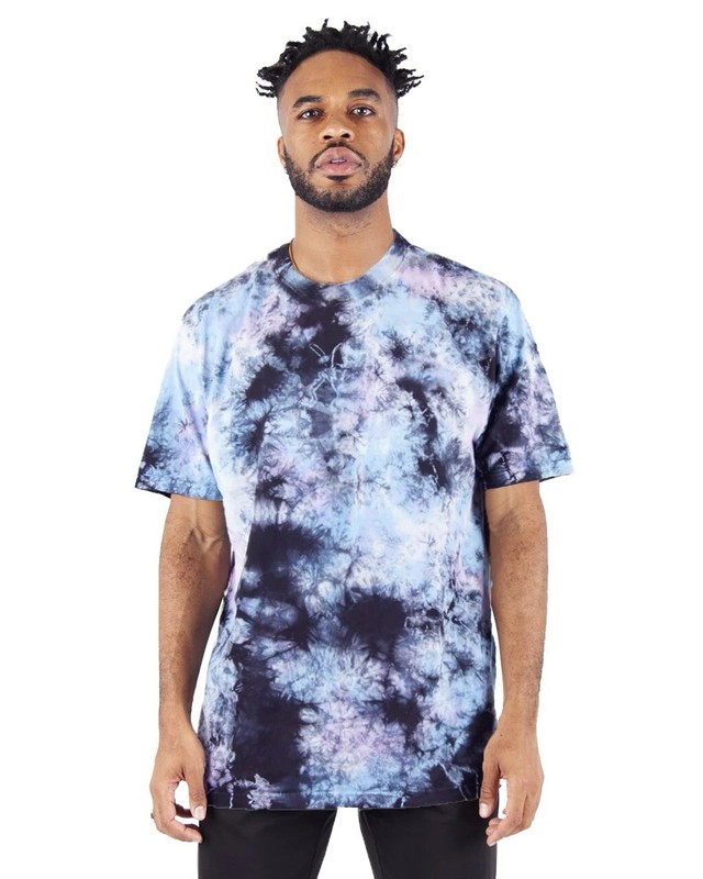 ShakaWear Heavyweight Tie Dye T-Shirt – Relaxed Fit Milky Way – size XL