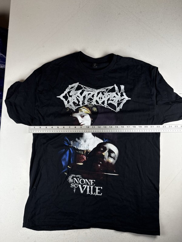 Cryptopsy "None So Vile" T-Shirt XL Brutal Death Metal Band Tee gallery