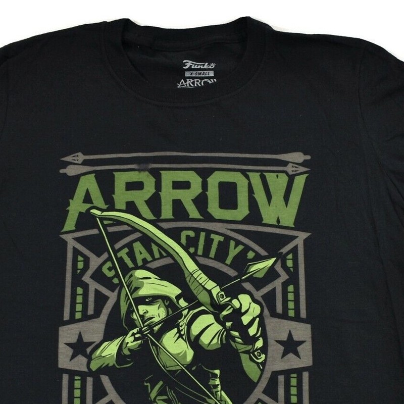 DC Comics Green Arrow Oliver Queen Funko POP! Men's T-Shirt NEW gallery