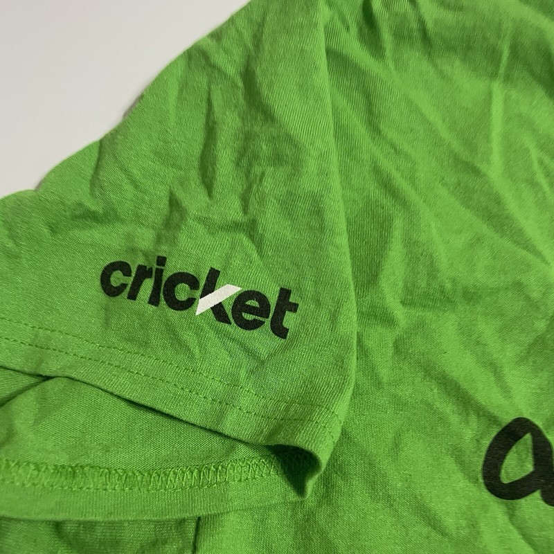 Cricket Wireless Employee Green Above/Beyond SS Gildan T Shirt Sz Large gallery