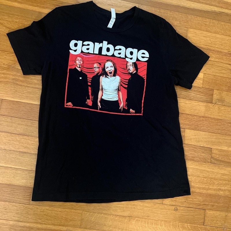 Vintage Garbage Band Cotton Shirt Unisex Concert S to 5XL AR190