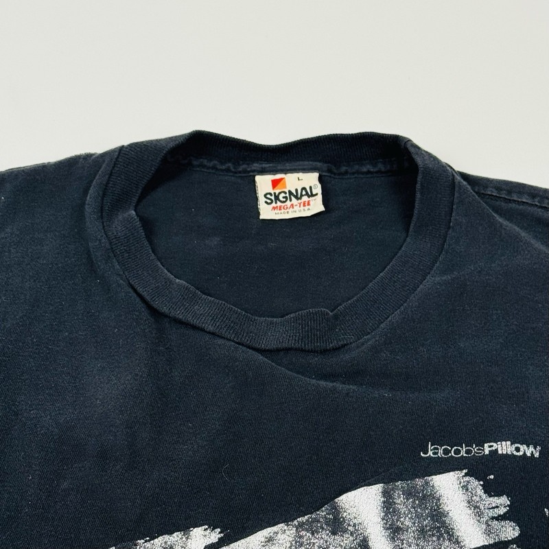 Vintage 90s Jacob’s Pillow Dance Festival T-Shirt Black Signal Mega-Tee L USA gallery