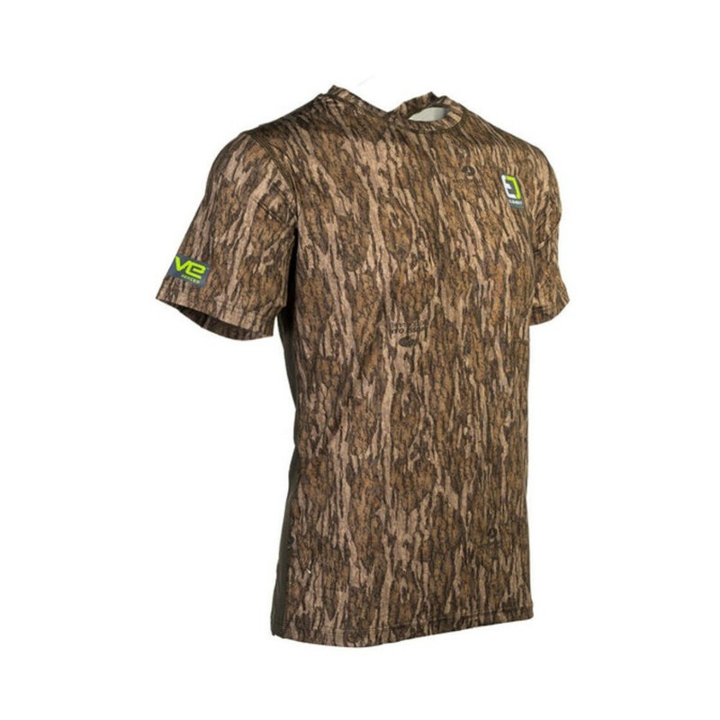Element Outdoors Drive Series Short Sleeve Shirt Mossy Oak Bottomland Large