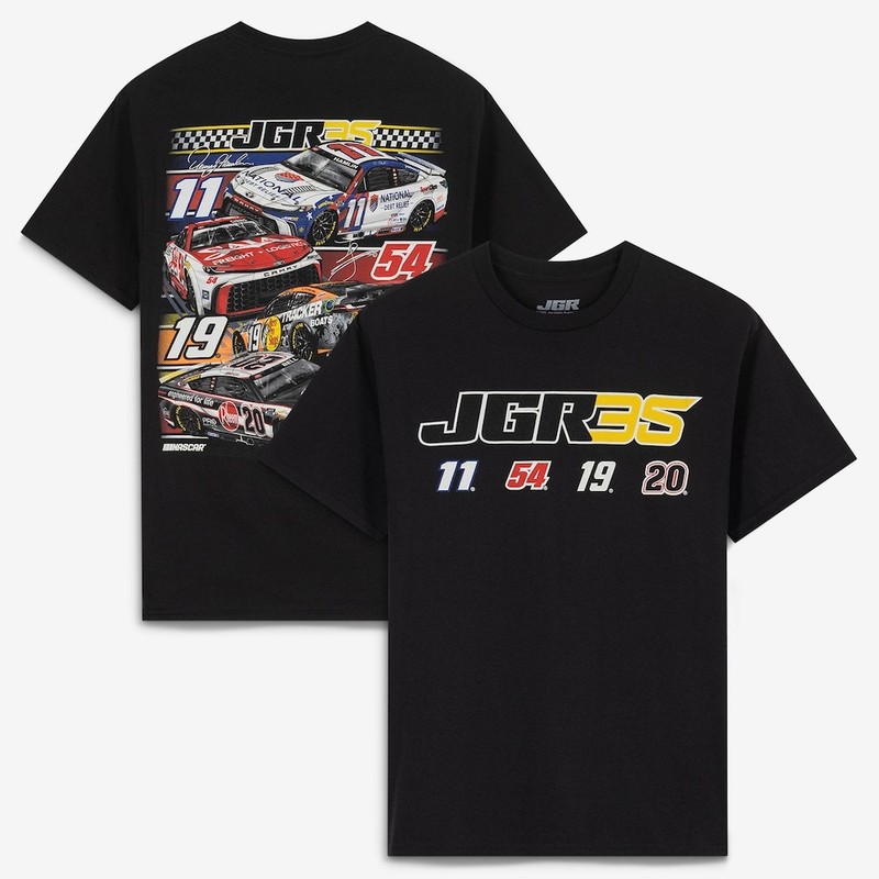 Joe Gibbs Racing 35th Anniversary Shirt JGR35 NASCAR Fan Tee