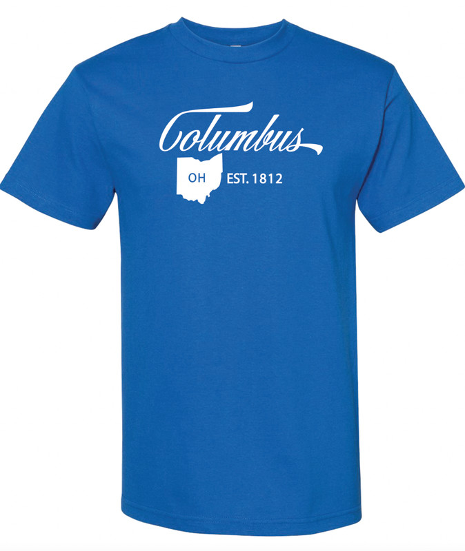 Columbus Ohio State T-Shirt Short Sleeve Graphic Tees Unisex Apparel Design gallery
