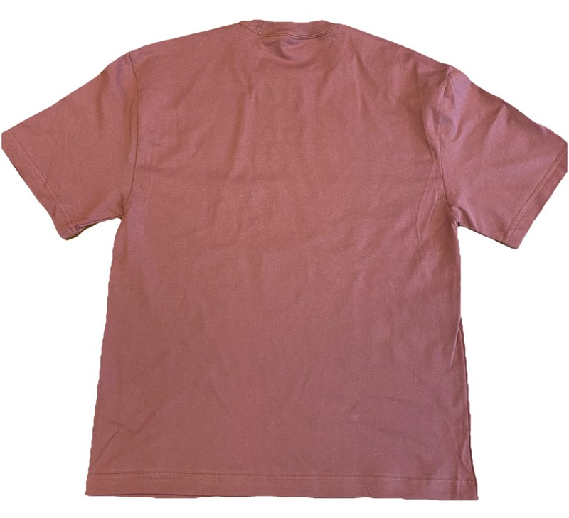 Heavyweight District T-shirt Burnt orange color (Blank) Machine Washable gallery