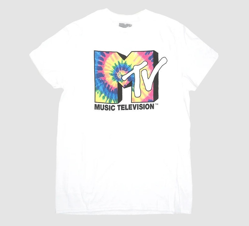 MTV Music Television Logo Men’s White Short Sleeve T-Shirt