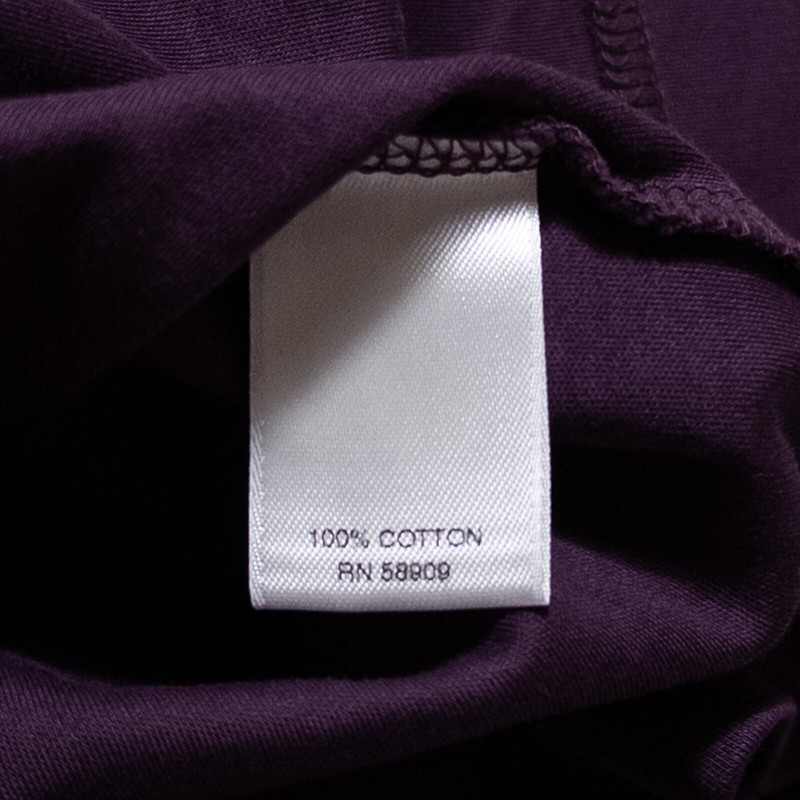 Murano T Shirt Men 4XT Dark Purple Liquid Cotton Long Sleeve Casual Soft Comfort gallery