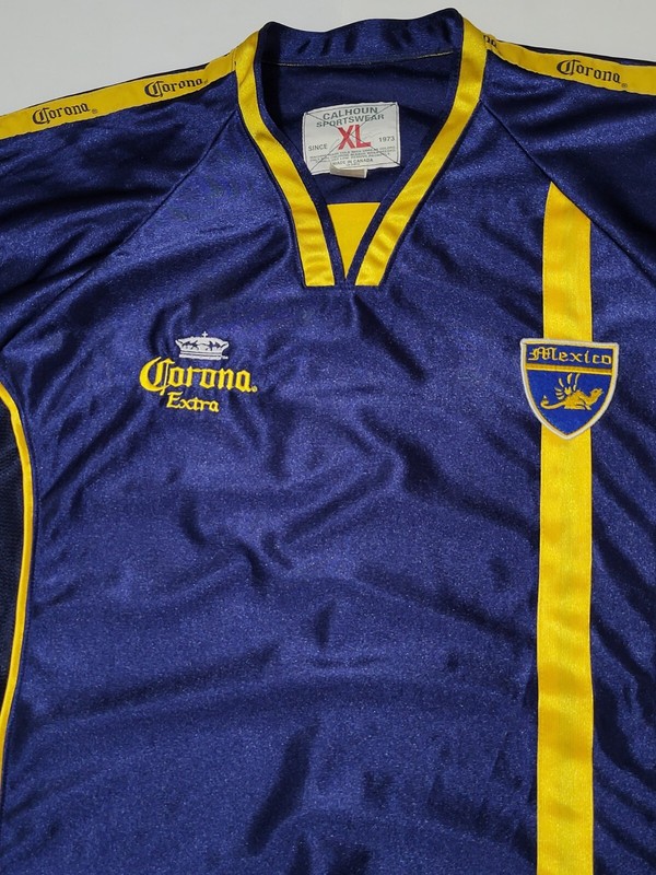 (#1) Calhoun Sportswear Mexico Corona Extra Short Sleeve Shirt Size Men's Xl gallery