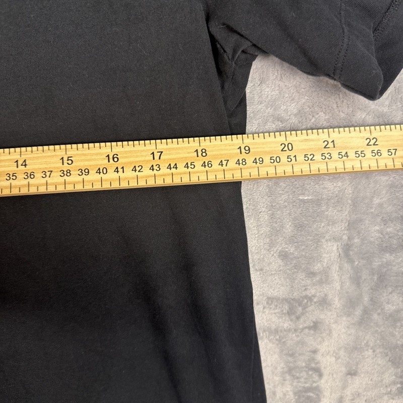 Nike M Black Logo T-Shirt “The Nike Tee” Athletic Fit Cotton Tee Swoosh Mens gallery