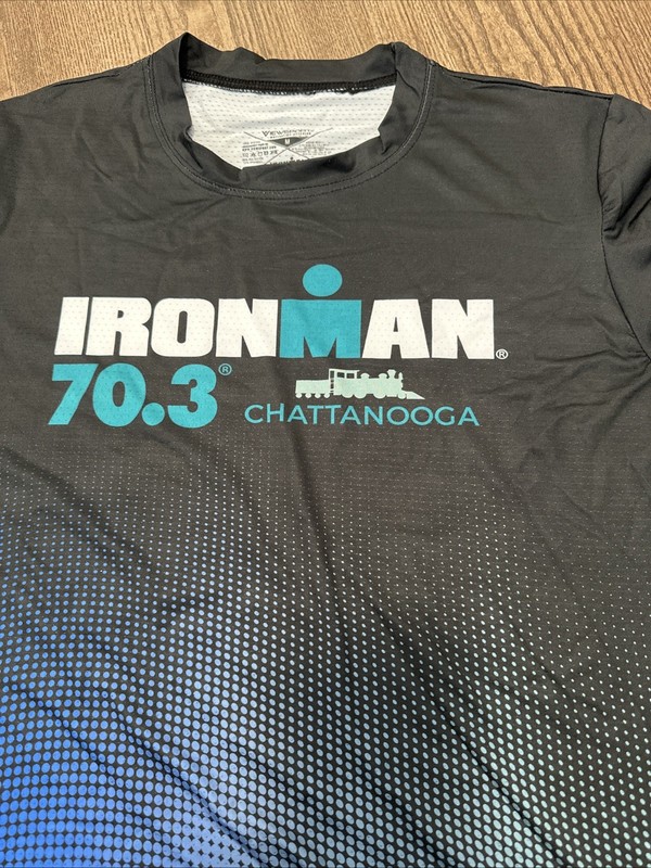 IRONMAN 70.3 Chattanooga 2025 Anniversary Shirt 10 Years Men’s Size M NEW gallery
