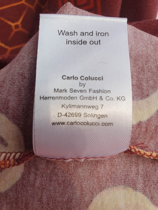 Carlo Colucci T- Shirt Size XL gallery