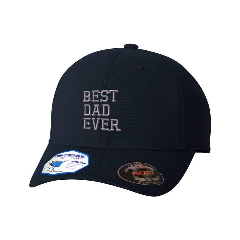 Flexfit Hats for Men & Women Best Dad Ever Embroidery Dad Hat Baseball Cap