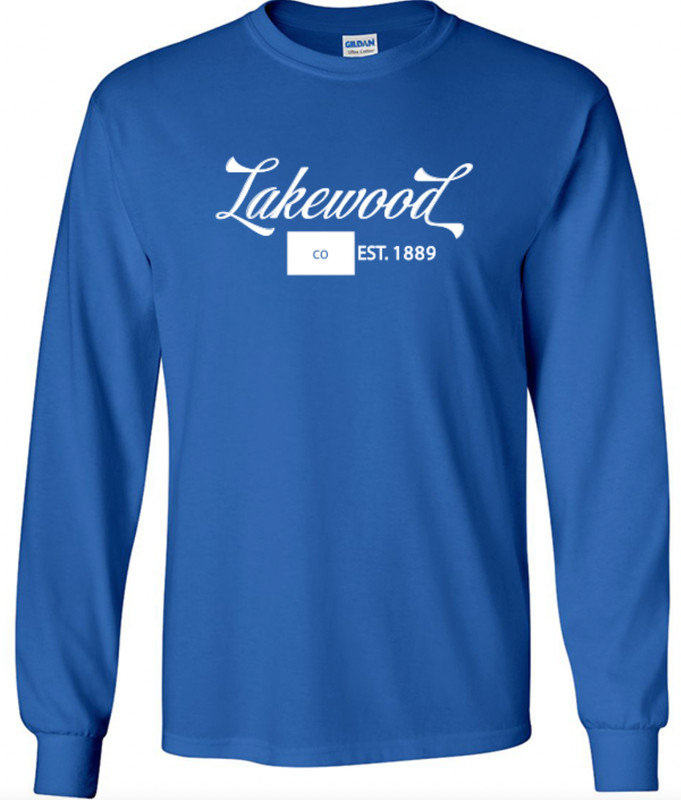 Lakewood Colorado State T-Shirt Long Sleeve Graphic Tees Unisex Apparel Design gallery