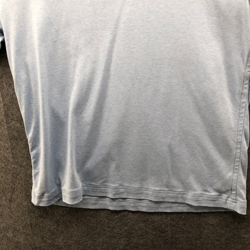 Banana Republic Luxe Touch T-Shirt Mens Small Light Blue Short Sleeve Crewneck gallery