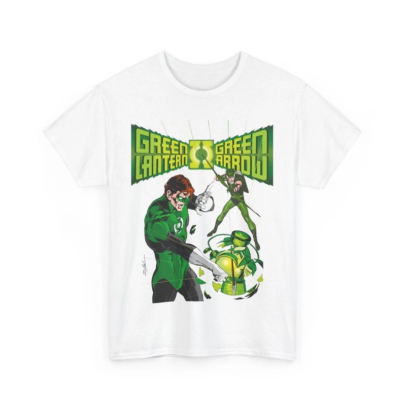 Green Lantern & Green Arrow T-Shirt - Neal Adams Art - 1970s DC Comics gallery
