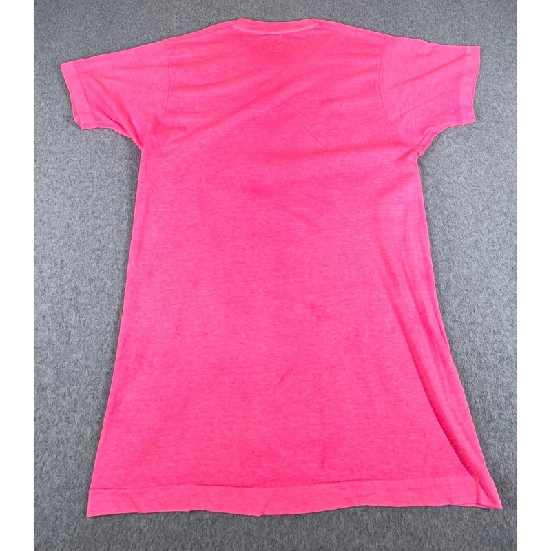 Vintage Chevy Classics Fruit of loom 80s Shirt Single Stitch Cotton USA Hot Pink gallery