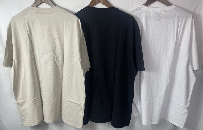 Calvin Klein Men’s Dress Tee in Beige, Black or White Pick Your Size S-3XL NWT gallery