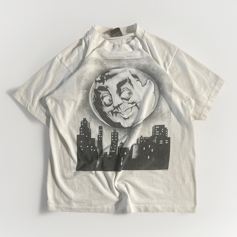 Vintage 1984 Honeymooners TV Show Slayton Art White Shirt Mens Large Medium Logo