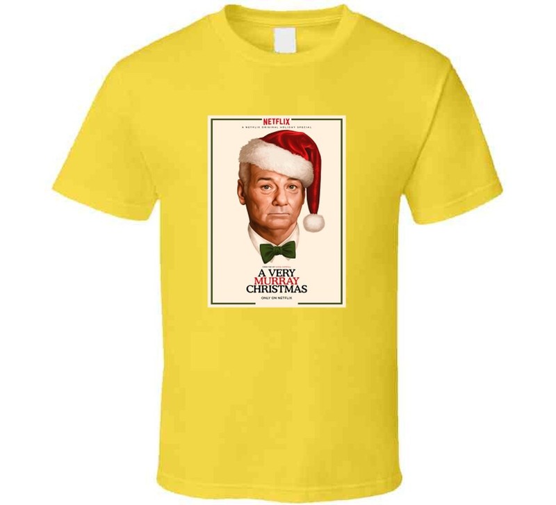 A Very Murray Christmas Tee Classic Holiday Movie T Shirt gallery