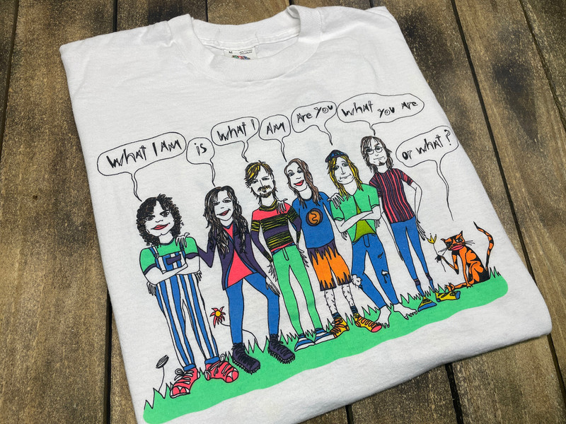 Vintage 1988 Edie Brickell & the New Bohemians T Shirt BL321 FREE SHIPPING