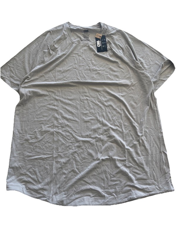 CSG Men’s Gray Active Reform T-Shirt Size 3XL