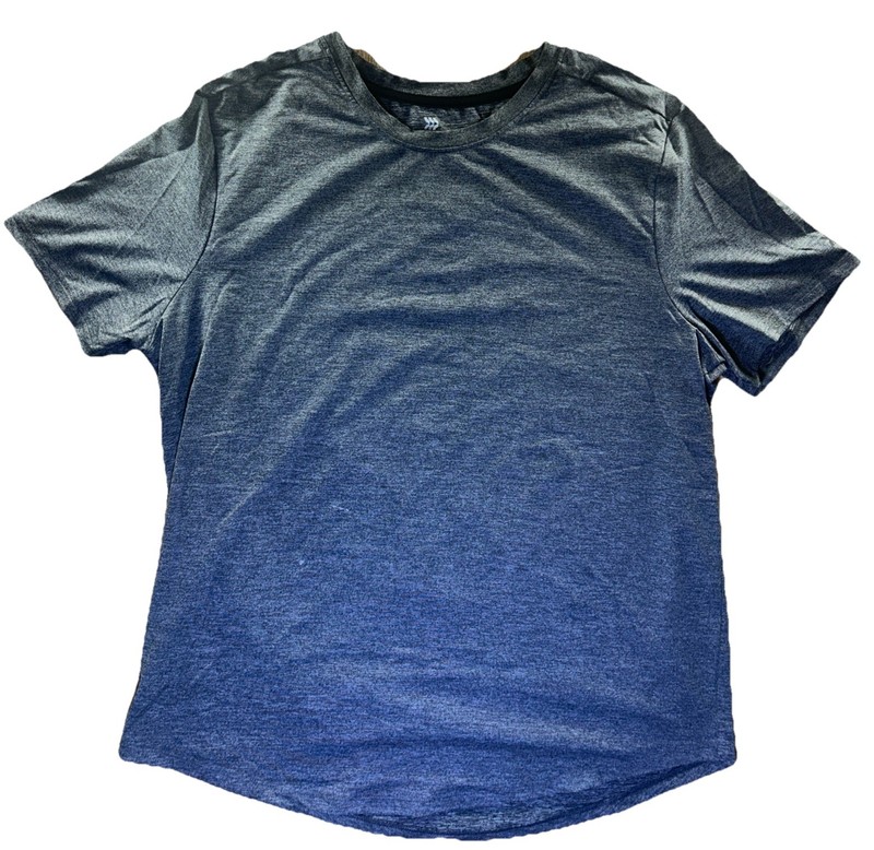 All In Motion Mens Crew Neck Large T-Shirt Gray Tee Classic Casual