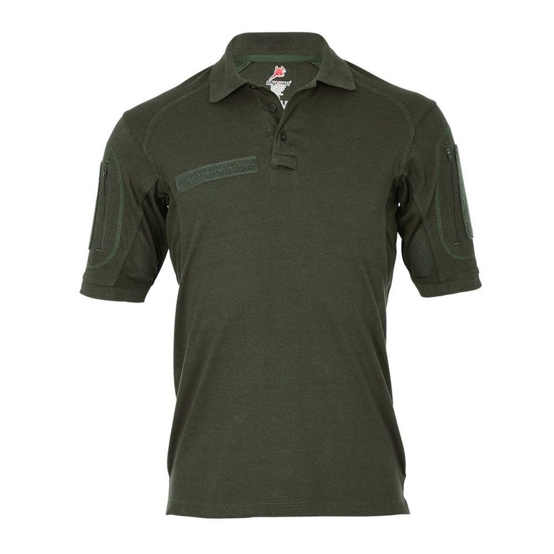 Tactical Poloshirt ALFA oliv Einsatz Shirt Arbeitskleidung Hemd Sport #18791