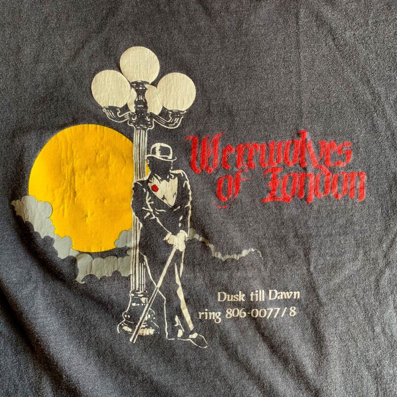 Warren Zevon Werewolves of London Shirt Short Sleeve Black Unisex S-5XL