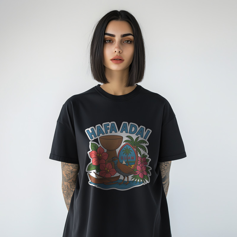 Guam Island Culture Graphic T-Shirt | Tropical Pacific Heritage Tee A537 gallery