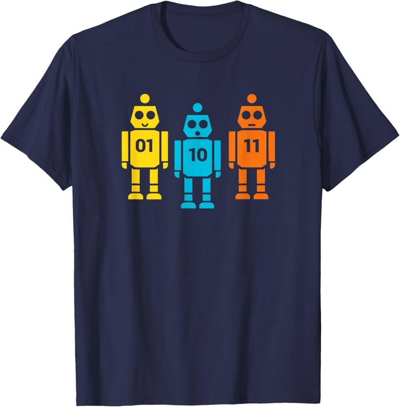 01 10 11 Robot Gift Unisex T-Shirt