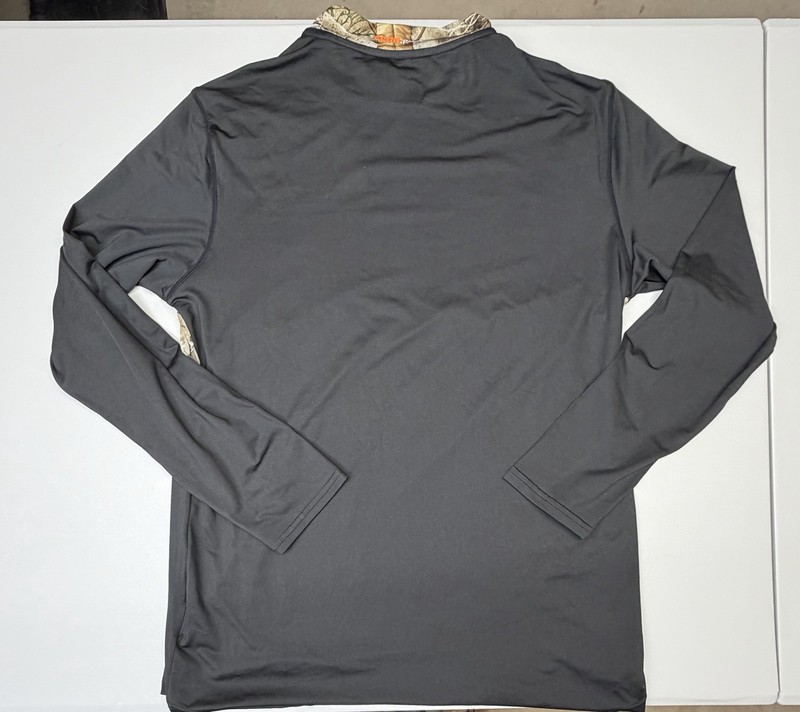 Habit Realtree Camouflage Scent Factor Shirt Hunting Long Sleeve Mens Sz Large gallery