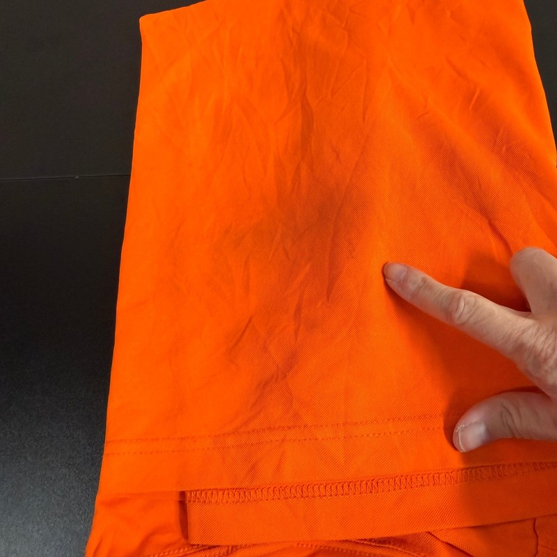 Genuine Dickies Mens Performance Pocket T-Shirt Safety Orange Large Mesh Tee gallery