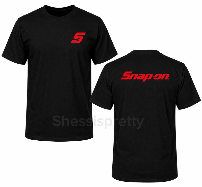 Mechanic T-Shirt Snap-On Style | 100% Cotton Work Tee | Durable Print | Men’s gallery