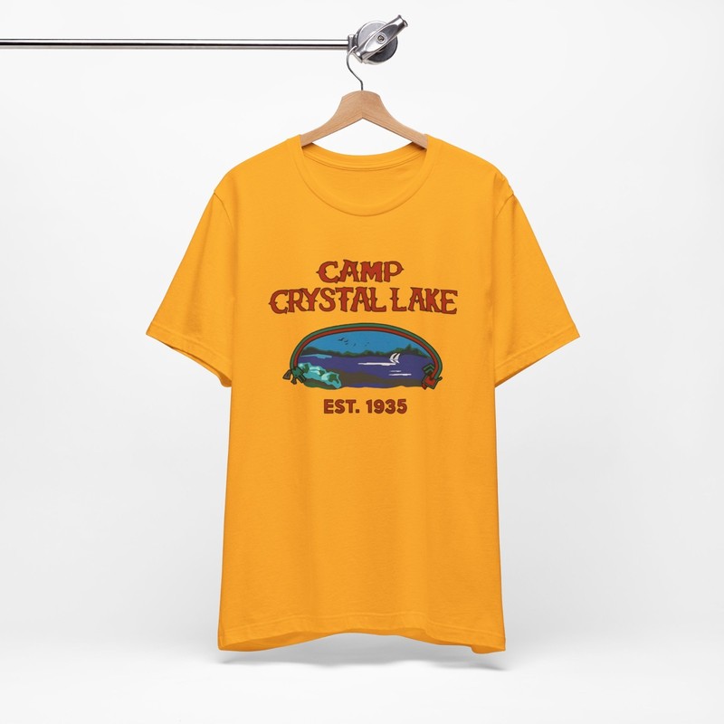 Camp Crystal Lake T-Shirt, Unisex Short Sleeve Tee Bella And Canvas